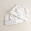 Monogrammed Picot Trim Hat
