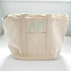 Monogrammed Medium Boat Tote