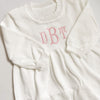 Monogrammed Knit Baby Gown
