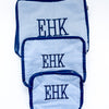 Monogrammed *Seersucker* Packing Cubes