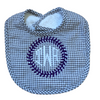 Monogrammed Baseball Bib