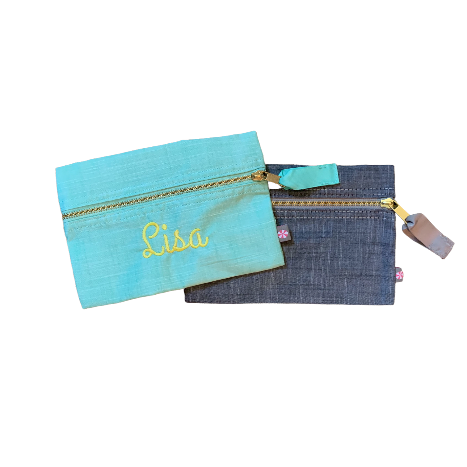 Monogrammed Cosmo Pouch