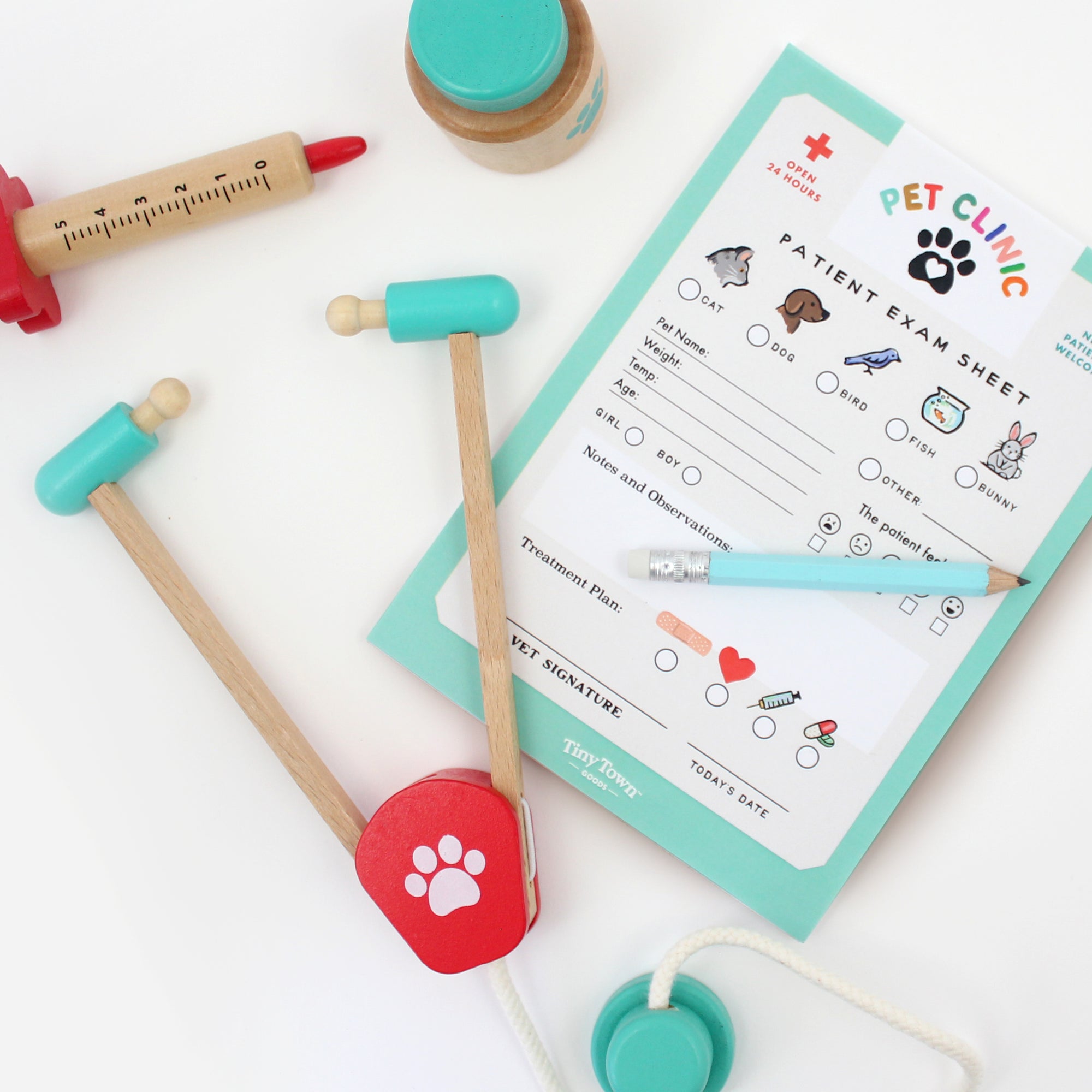 Pet Clinic Play Notepad