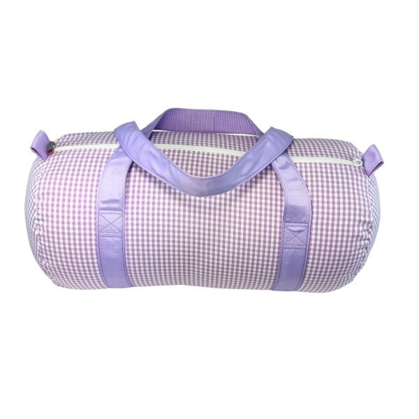 *Seersucker* Medium Duffle Bag