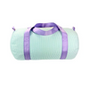 *Seersucker* Medium Duffle Bag