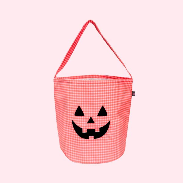 Gingham Trick Or Treat Tote