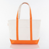 Monogrammed Medium Boat Tote