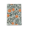 Oranges Linen Tea Towel