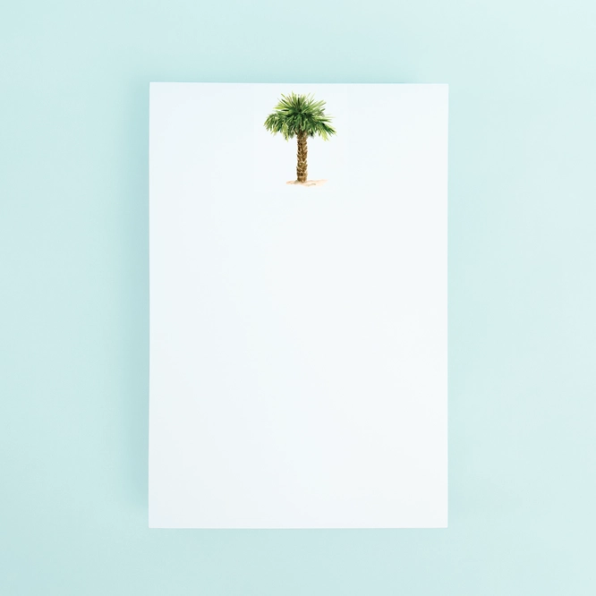 Palmetto Tree Notepad