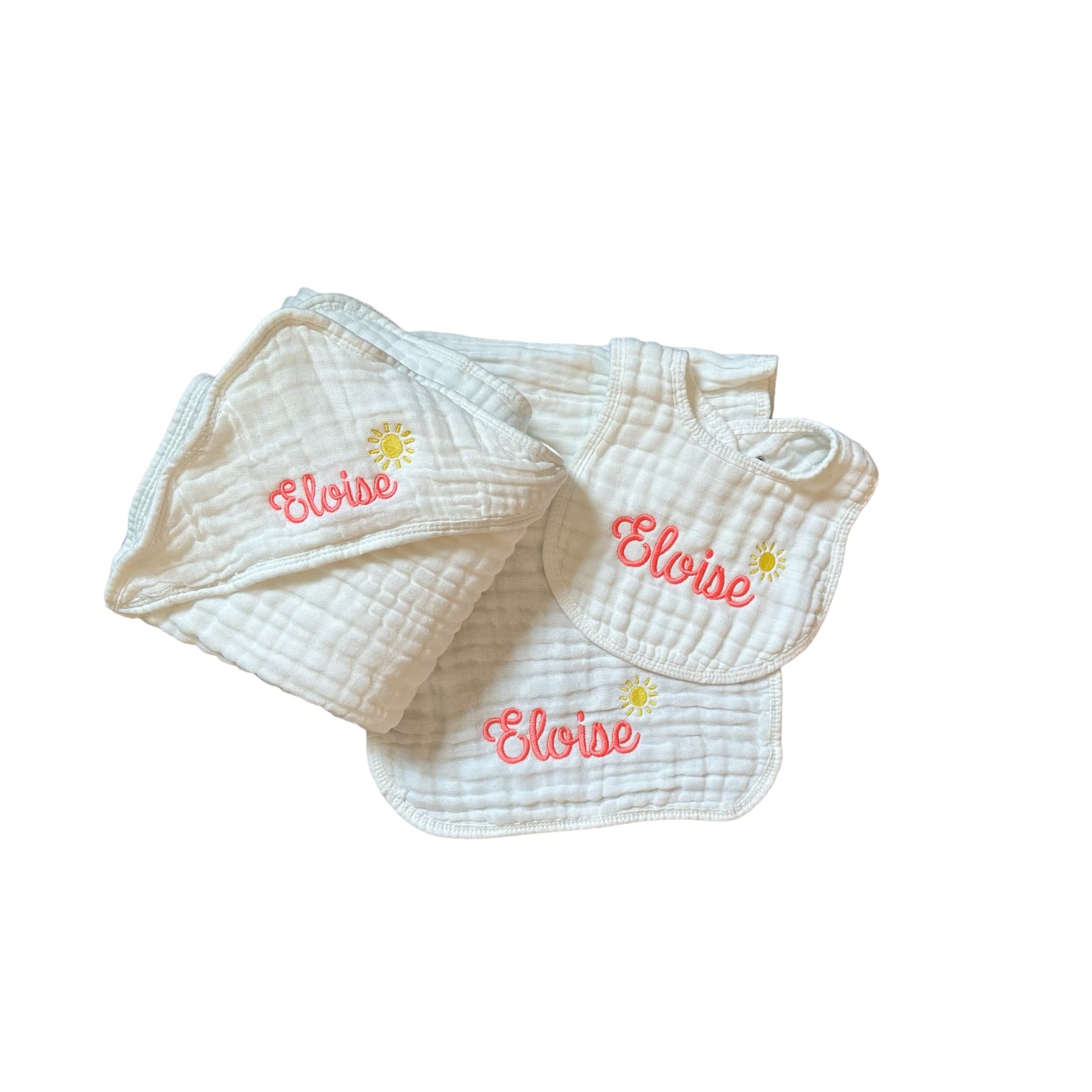 Monogrammed Baby Gift Set