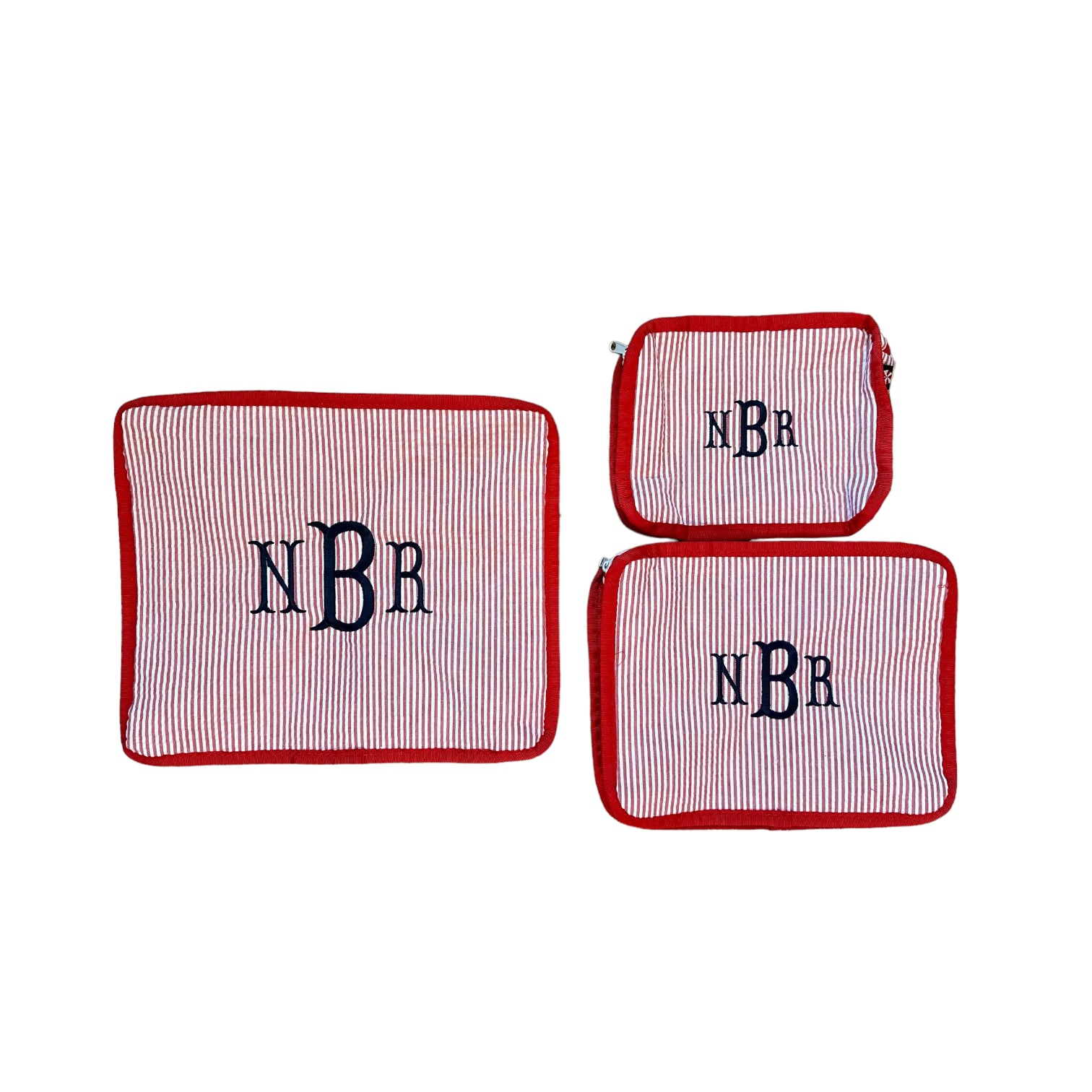 Monogrammed Packing Cubes