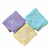 Monogrammed Cotton Baby Blanket
