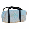 Monogrammed *Seersucker* Weekend Duffle Bag
