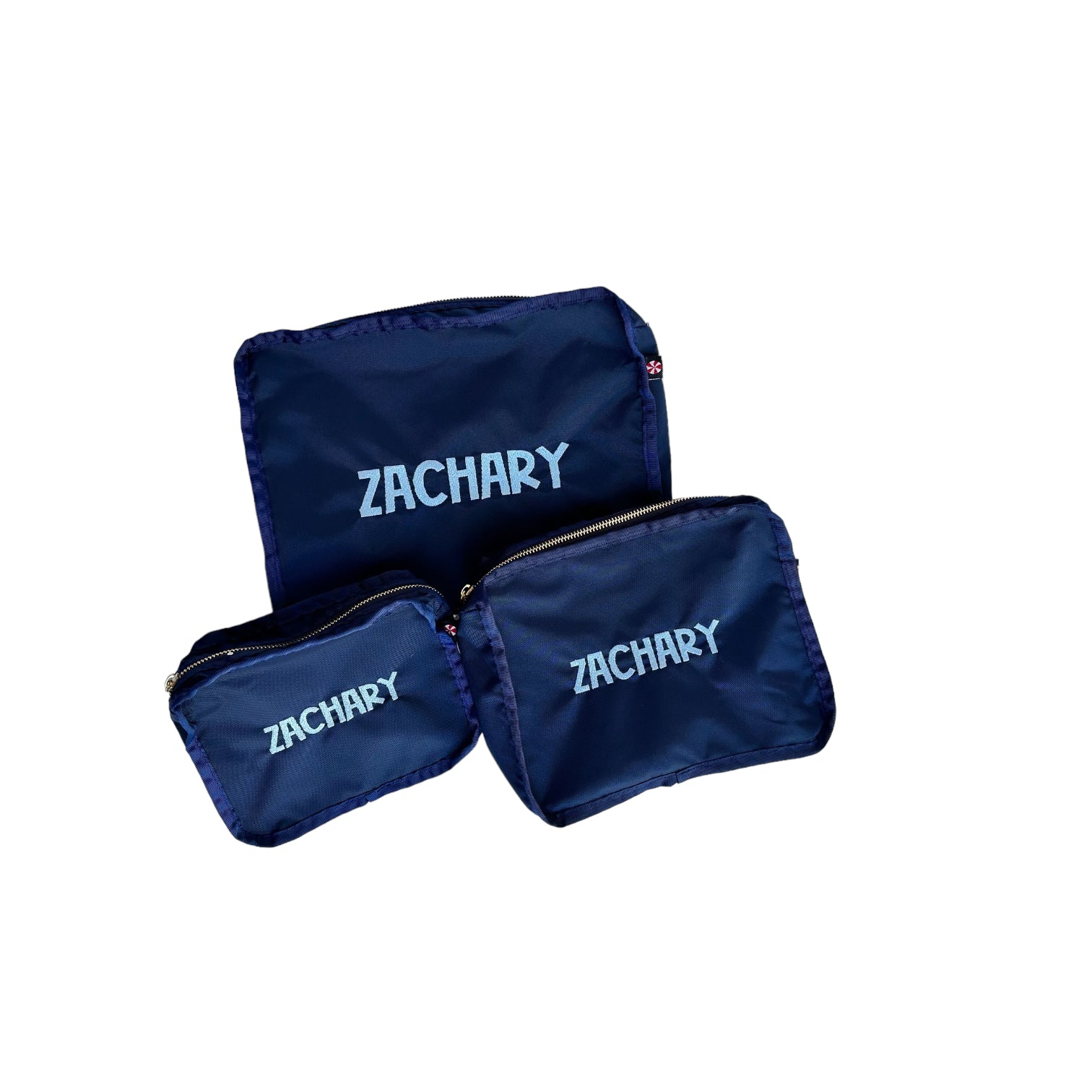 Monogrammed *Nylon* Packing Cubes