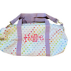 Monogrammed *Seersucker* Weekend Duffle Bag