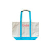 Monogrammed Medium Boat Tote