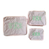 Monogrammed *Gingham* Packing Cubes
