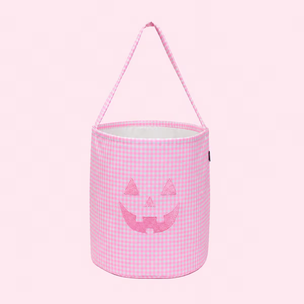 Gingham Trick Or Treat Tote