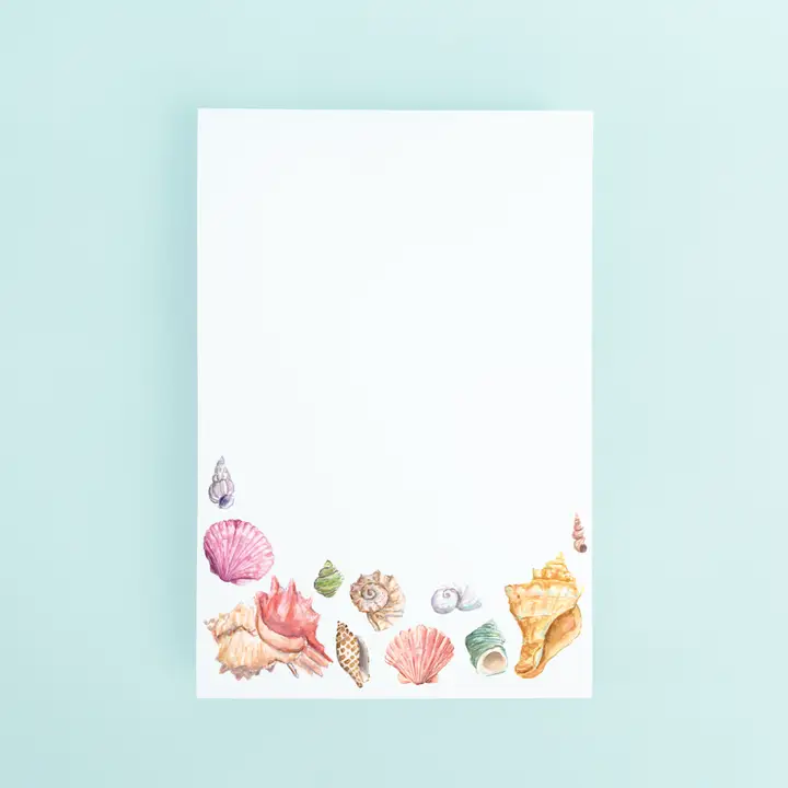 Seashell Notepad