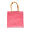 Monogrammed Small Jute Tote Bag