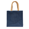 Monogrammed Small Jute Tote Bag