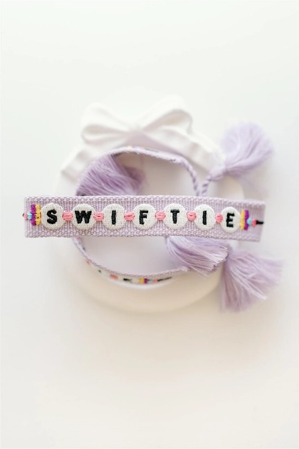 Purple Swiftie Woven Bracelet