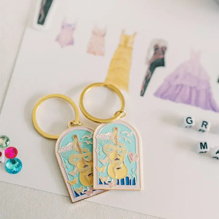 Swiftie Enamel Keychain