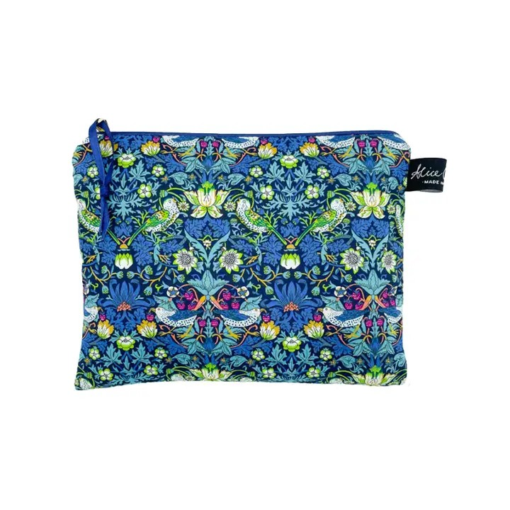 バッグ LIBERTY PRINT Fabric Pouch + Pink cherry Liberty Fabric Travel Pouches | Alice Caroline