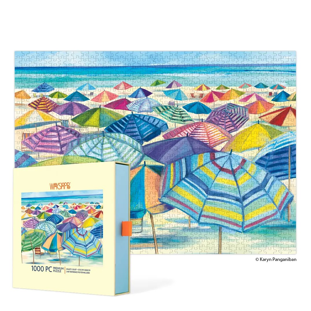 Umbrellas 1,000 Piece Puzzle