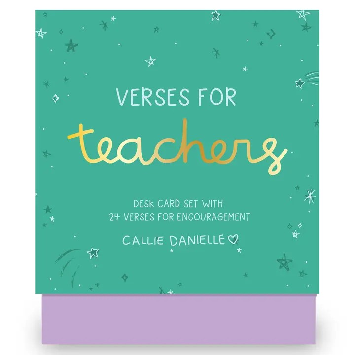 Collection Able Card Verses for Teachers Card Set – Stitch-Able