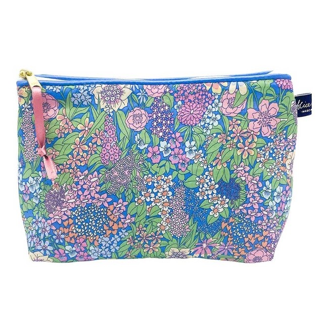 Monogrammed Liberty of London Cosmetic Bag