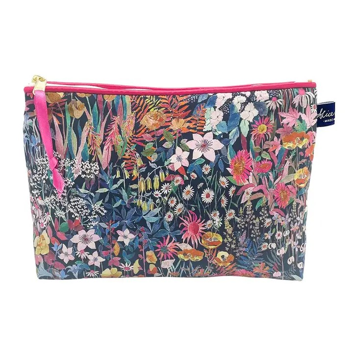 Monogrammed Liberty of London Cosmetic Bag