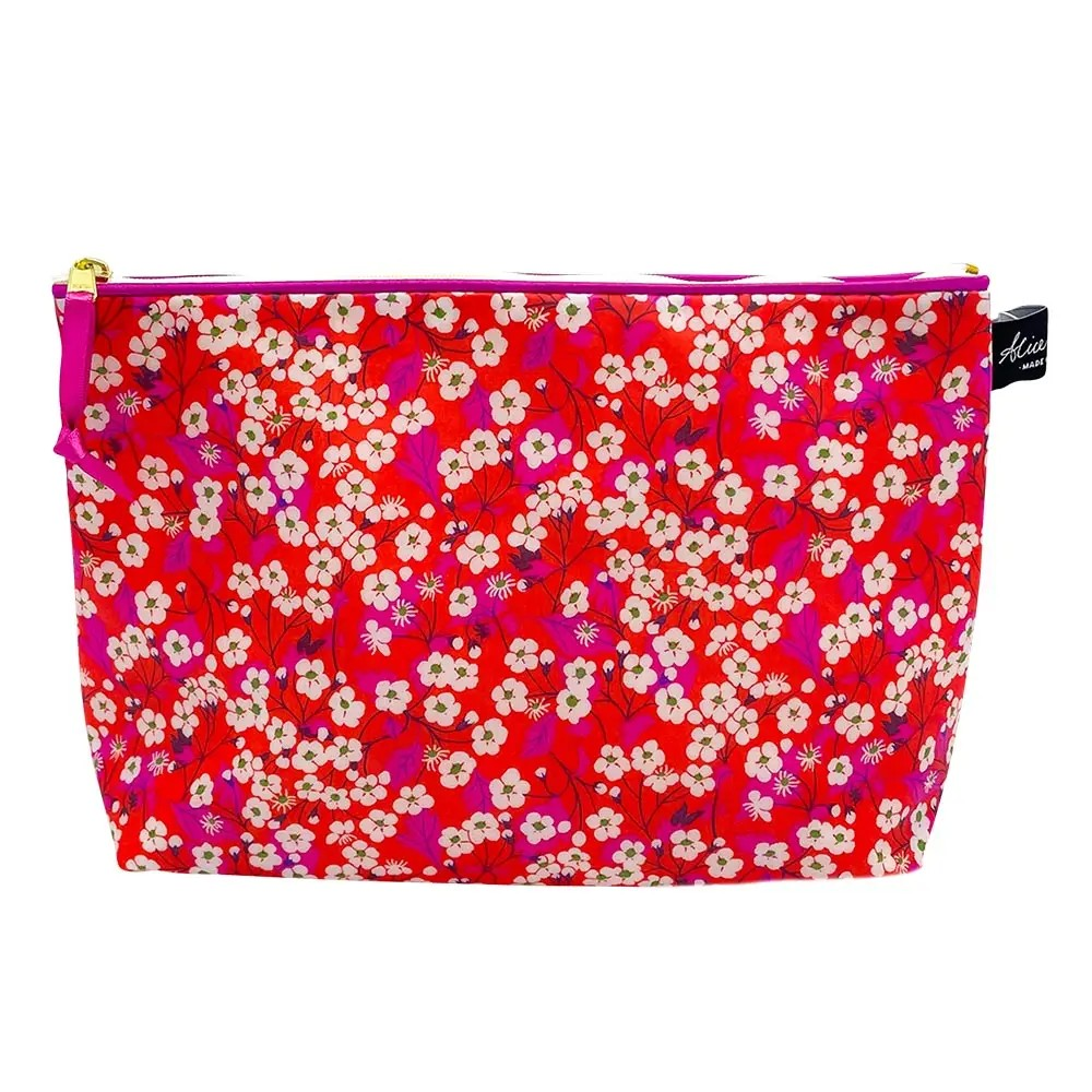 Monogrammed Liberty of London Cosmetic Bag