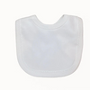 Monogrammed Picot Trim Bib