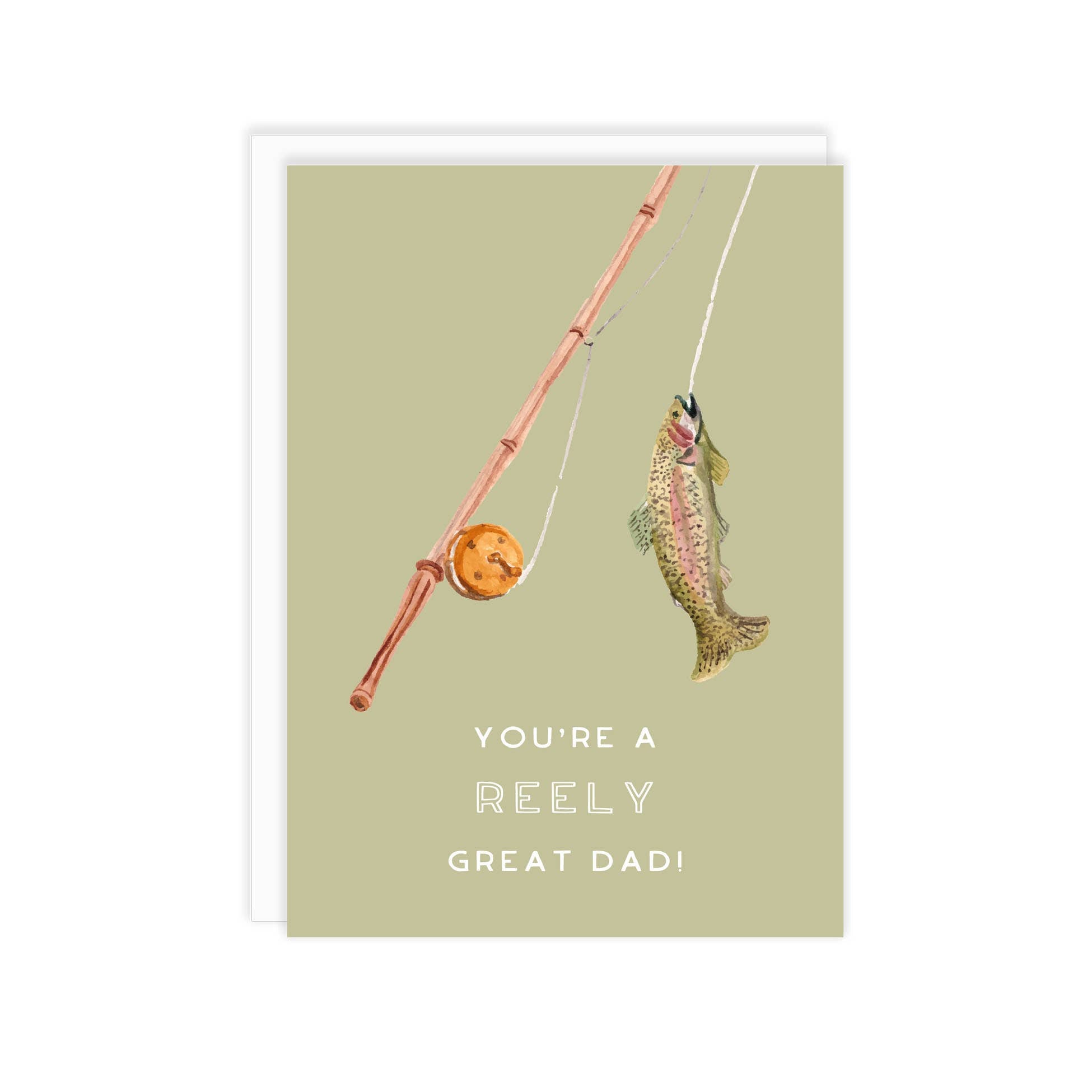 "Reely Great Dad" Father's Day Card