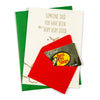 "Very Good" Gift Card Holder Greeting Card