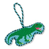 Needlepoint Ornament- Dinosaur