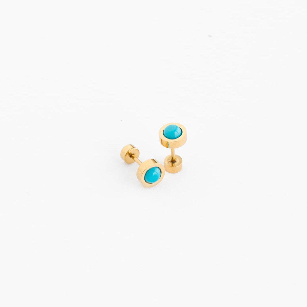 Turquoise Stud Earrings