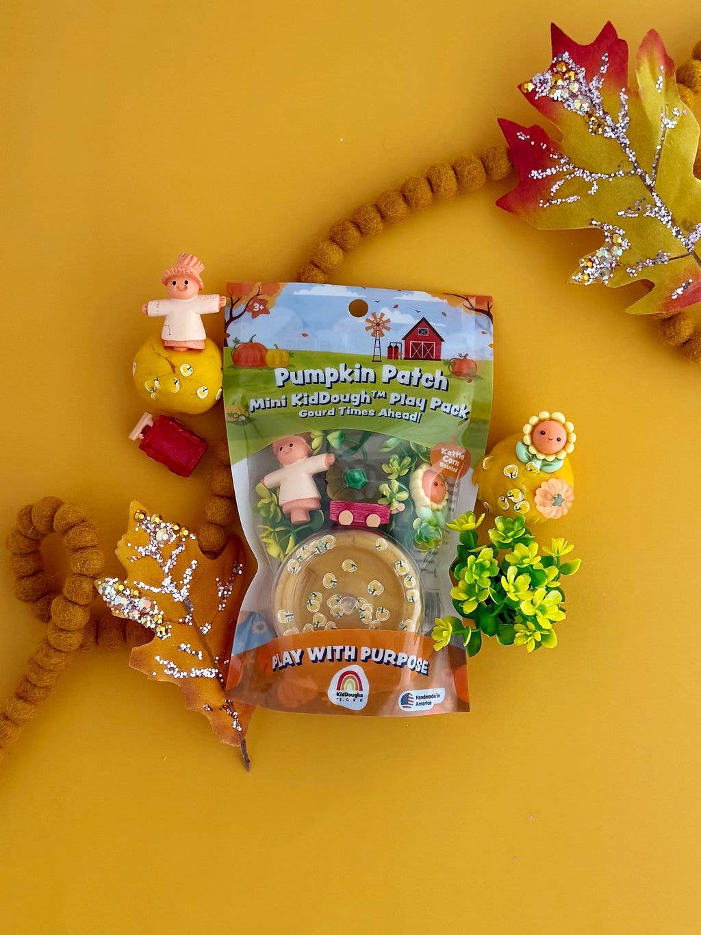 Pumpkin Patch Mini Play Dough Pack