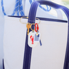American Flag Bag Charm