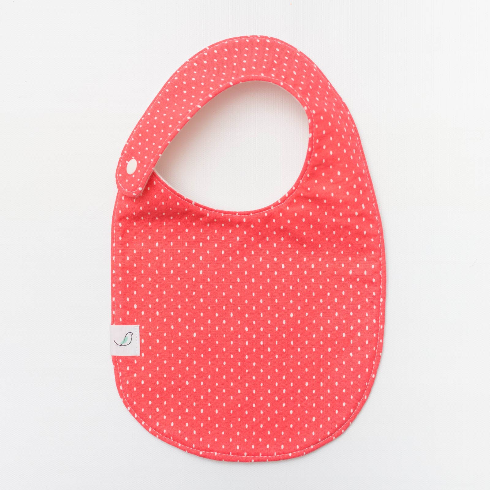 Charlie Snap Bib - Strawberry