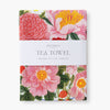 Linen Tea Towel- Garden Vase