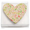 "Love You" Floral Heart Enclosure Card