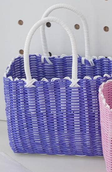 Woven PVC Beach Bag