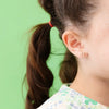 Blue Enamel Butterfly Earrings