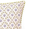 Seashell Blockprint Pillow Cover