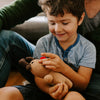 Knit Rudolph Stuffed Animal