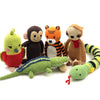 Knit Crocodile Rattle