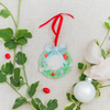 Wreath Watercolor Ornament