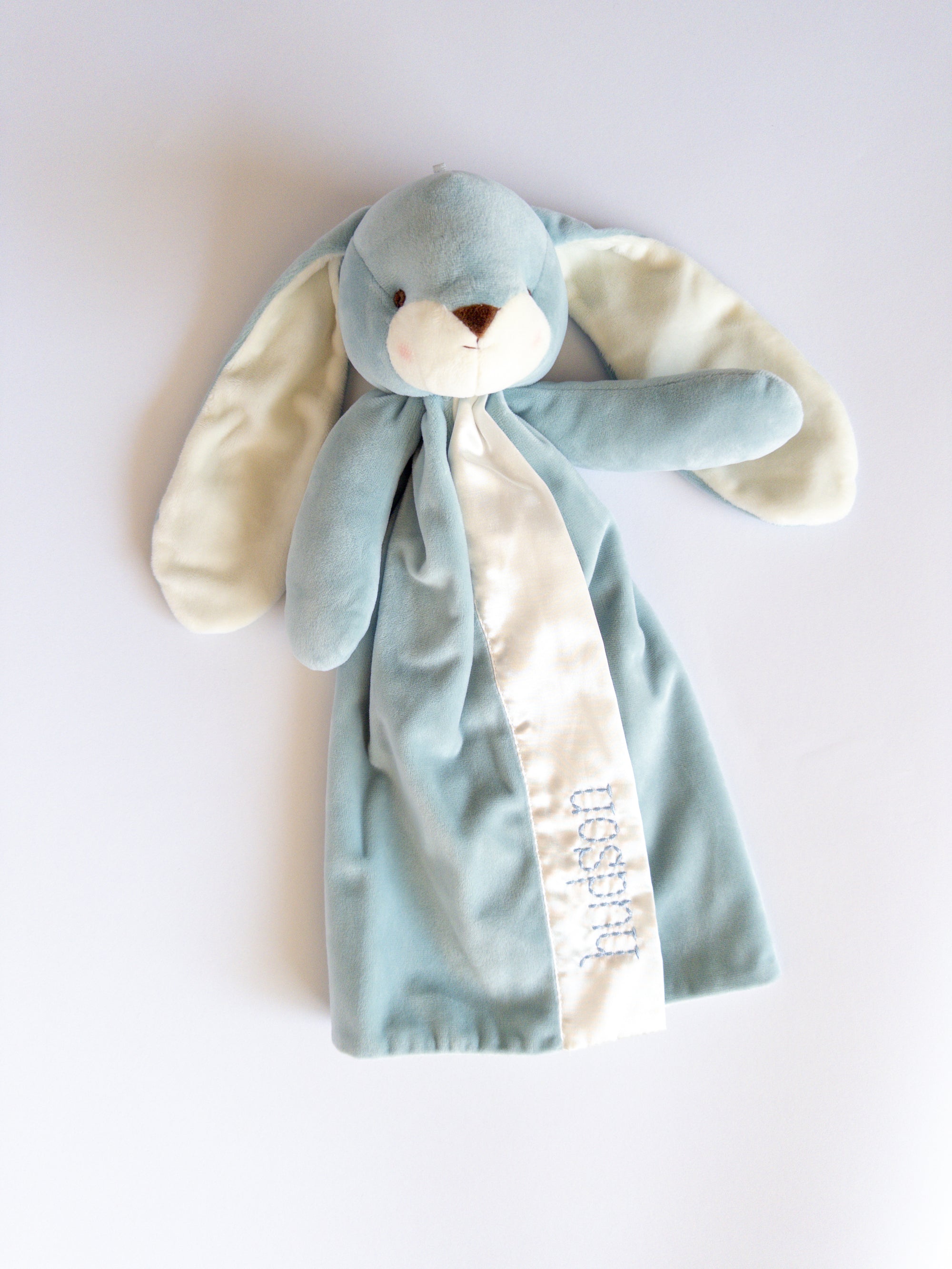 Monogrammed Bunny Lovey